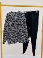 Blouse Imprimée Pois Abstraits – Marque EMA BLUE’S – Image 4