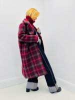Manteau élégant à Carreaux Brossés – Confection italienne – Image 7