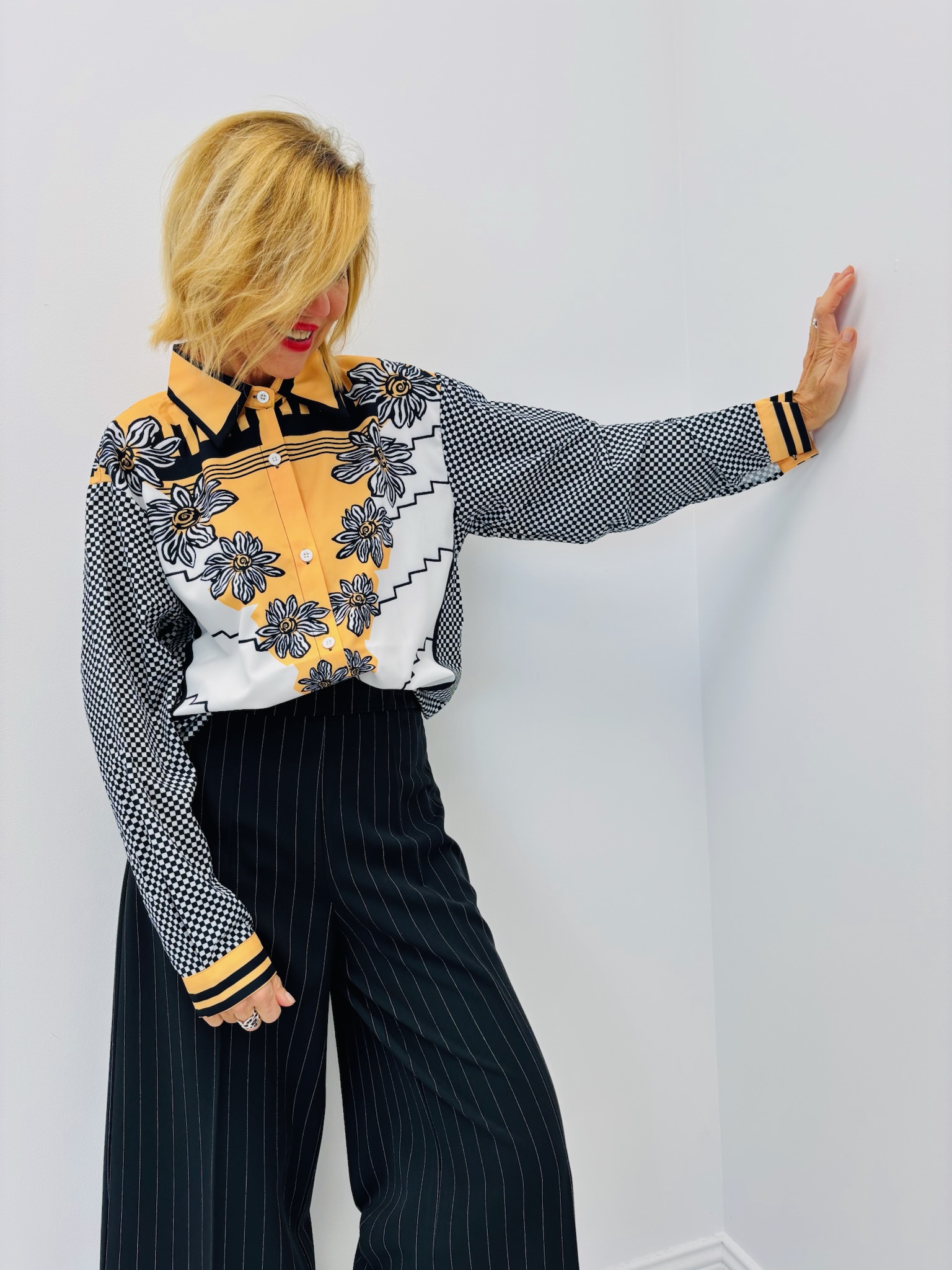 93B1A6D0-129B-4A6C-98B8-C39484970D71 Chemise Imprimée Géométrique – Esprit chic et graphique LM LULU – Image 1