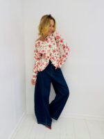 Gilet Imprimé Fleuri – 2 styles en 1 – Image 2