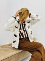 Gilet Brodé Chiens