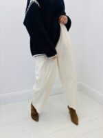 Pantalon Coton – Coupe Carotte – Image 6
