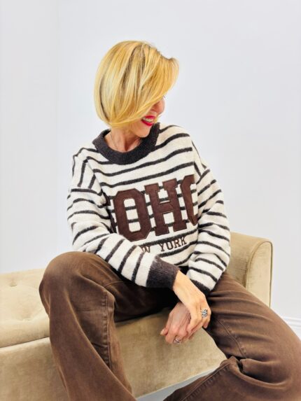 Pull Marinière “SOHO New York” – Esprit urbain & maille douce