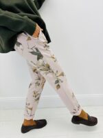Pantalon Jogg imprimé fleuri