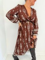 Robe bohème portefeuille