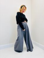 Pantalon Large à pinces avec ceinture – Élégance italienne – Image 9