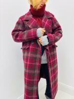 Manteau élégant à Carreaux Brossés – Confection italienne – Image 5