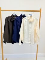 Chemise Col victorien en coton – 🇮🇹 Fabrication italienne – Image 2