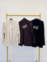 Gilet Doux à Détails dentelle – Élégance féminine – Image 3