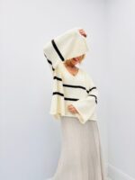 Pull Oversize à Rayures – Douceur laineuse et allure cocoon – Image 5