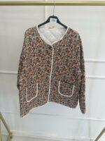 Veste matelassée grande taille imprimée – Image 4