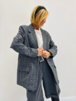 Veste à Carreaux – Élégance intemporelle – Image 3