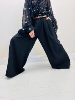 Pantalon Large à pinces avec ceinture – Élégance italienne – Image 3