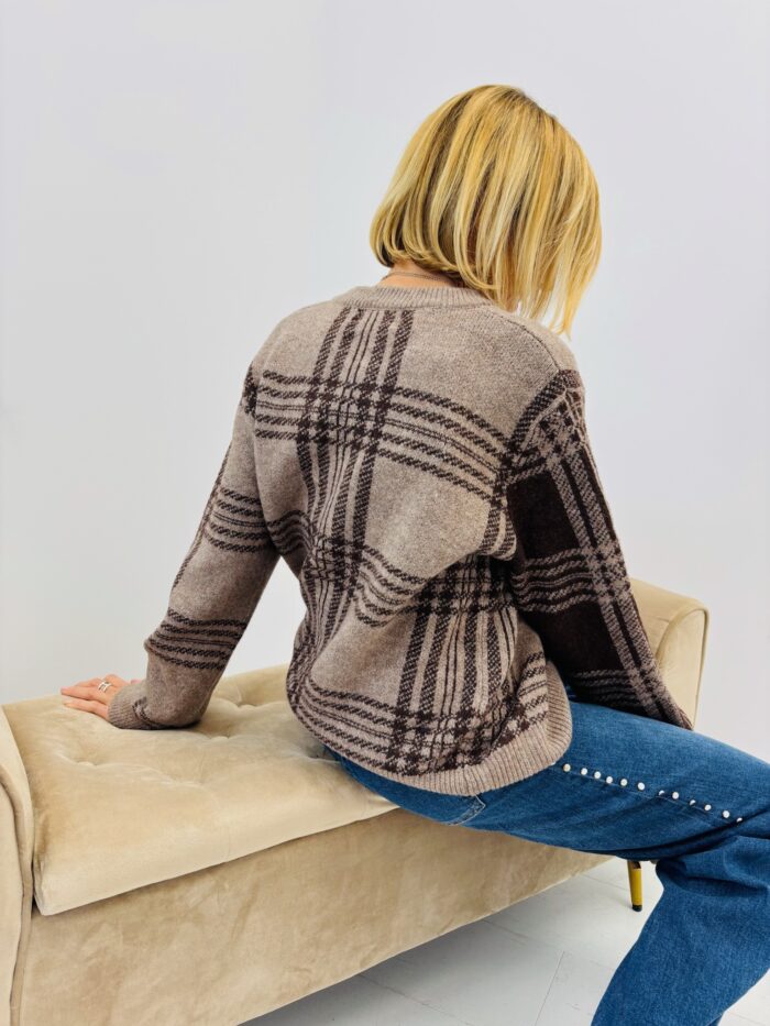 Gilet à Carreaux esprit NeoVintage – Image 3