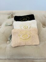 Mini Pochette œil doré – Touche bohème et détail précieux