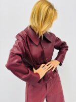 Veste en Simili cuir Claudine – Marque ANGE