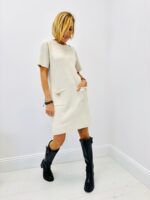 Robe Droite à poches bijoux – Élégance moderne signée VALENTYNE