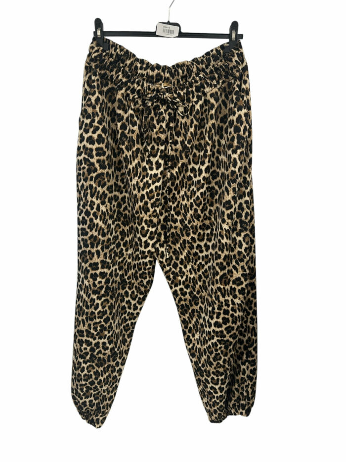 Pantalon fluide grande taille à motif animalier – Image 3
