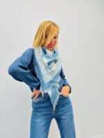 Écharpe triangle – 100% viscose