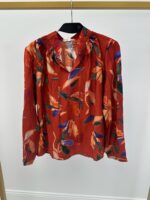 Blouse fluide imprimé fleuri – Grande Taille – Image 3