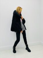 Doudoune Doublée Sherpa – Capuche amovible et coupe oversize – Image 5