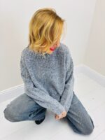 Pull en Mohair à Gros Strass – PEPITA by Gold&Silve