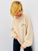 Pull « Peace Love » Doux et Cocooning