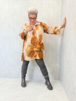 CHEMISE LONGUE IMPRIMÉE FLORALE – GRANDE TAILLE – Image 4