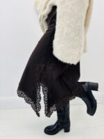 Jupe Asymétrique Dentelle – Chic italien 🇮🇹