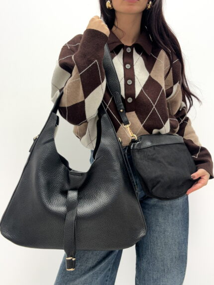 Sac Souple + mini bag assorti – Élégance pratique au quotidien