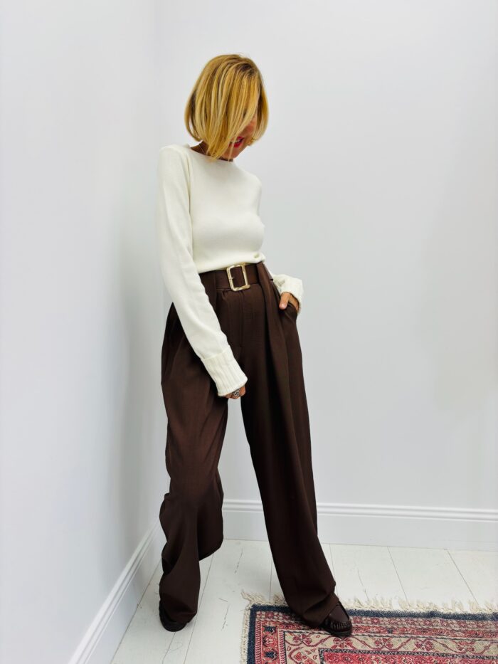 Pantalon Large à Pinces – Image 10