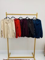 Blouse en Velours côtelé fin – 100 % coton – Image 3