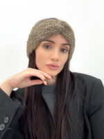 Bandeau en Maille Douce à Petits sequins – touche brillante et cocooning