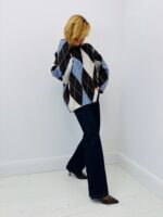 Pull Losanges laine mélangée – Esprit Preppy Chic Berlington – Image 4