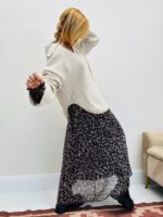 Pull col V avec col chemise – Image 5