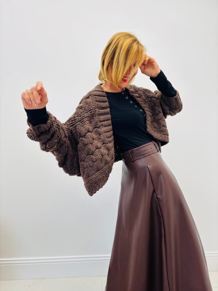 Gilet Tricot Torsadé – Image 6