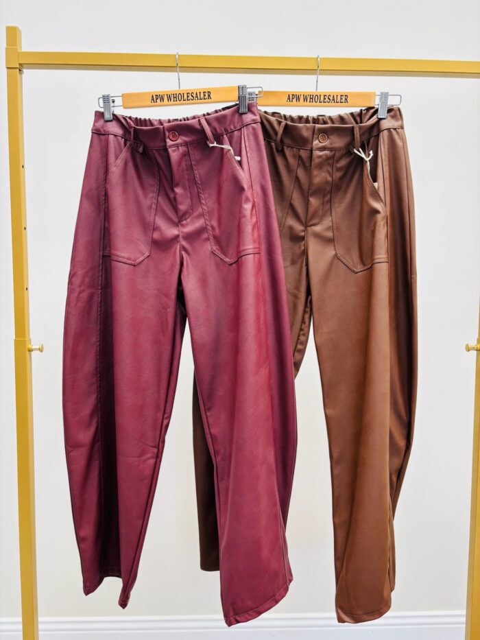 Pantalon en Simili Cuir – Image 2