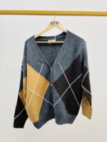 Gilet Motif losanges – Image 2