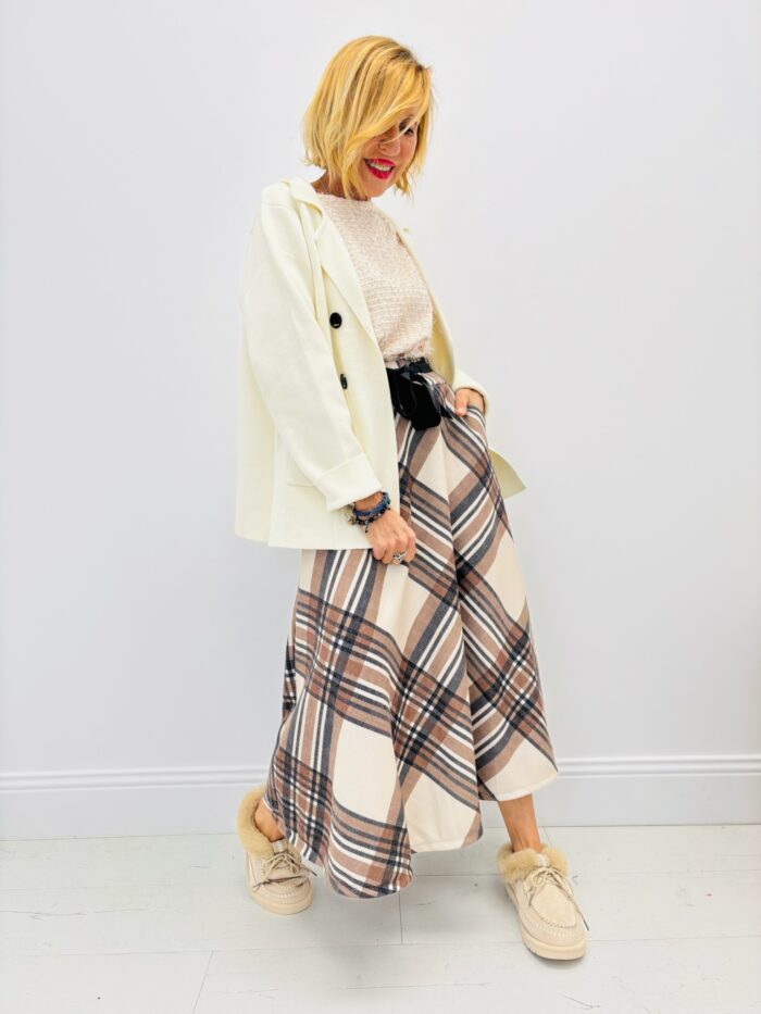 Gilet blazer en maille – Exclusivité VALENTYNE – Image 8