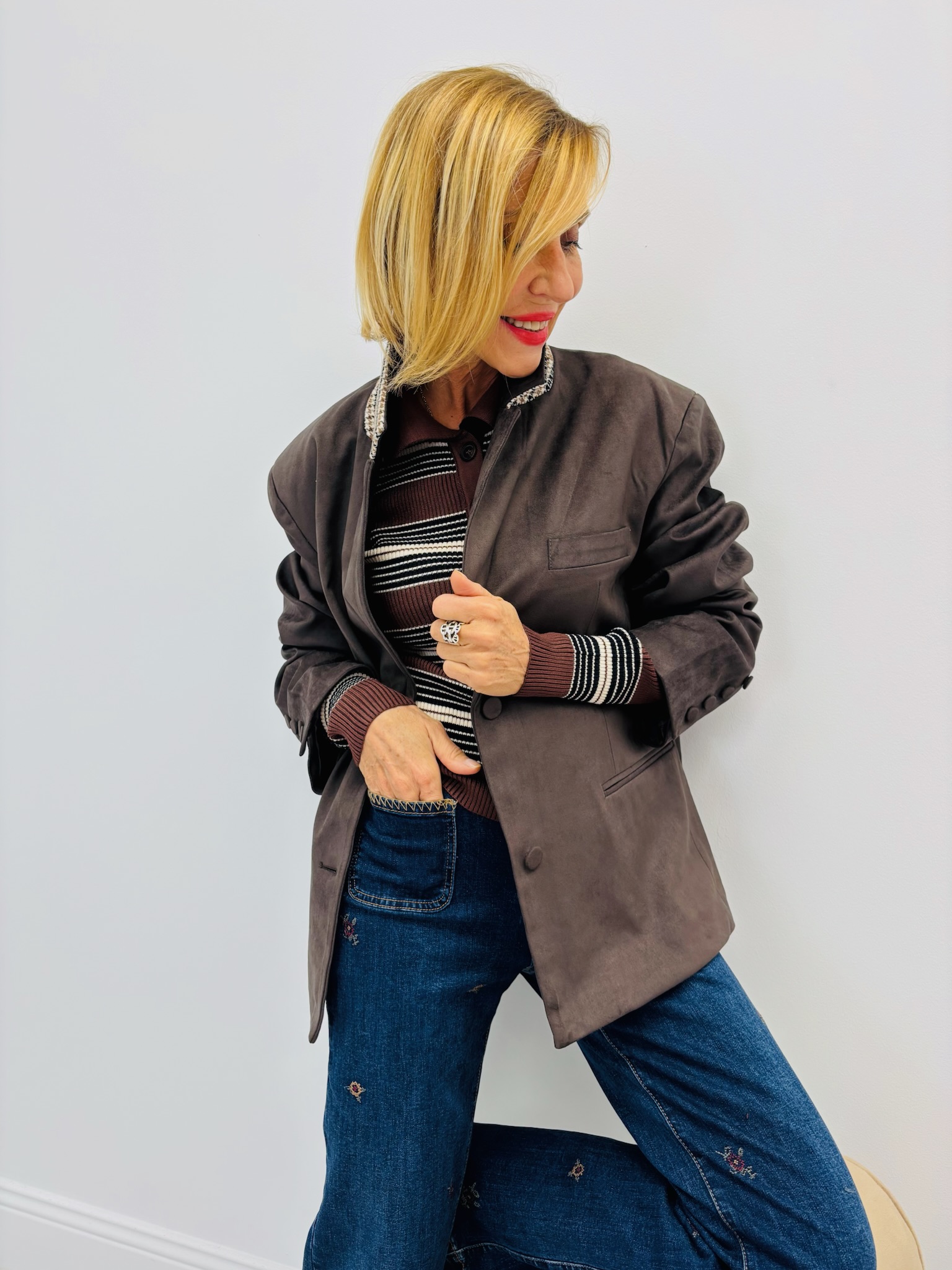 DD580FE0-C3CF-47B3-8613-F84664071359 Blazer Suédine – Image 9