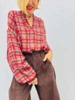Chemise Carreaux effet lainage – Fabrication italienne – Image 5