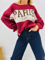 Pull Inscription PARIS – Style sporty chic – Image 8