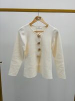 Gilet en Viscose avec Boutons bijoux – Image 2