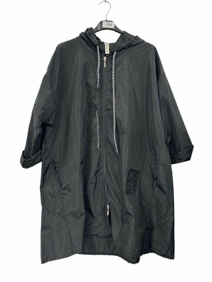 Parka capuche zippé style urbain oversize – Image 6