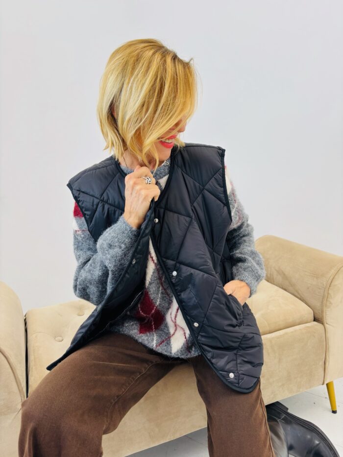 Doudoune Sans Manches – Esprit casual chic 🇮🇹 – Image 1