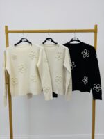 Pull flower perle – Marque VALENTYNE – Image 2