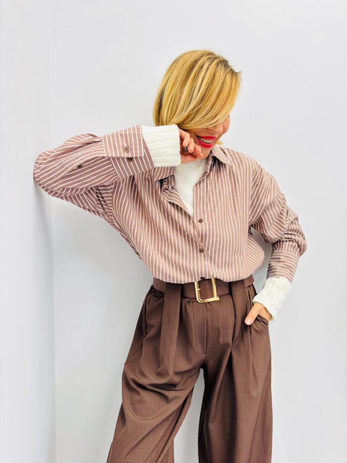 Chemise Rayée Fluide – Image 5