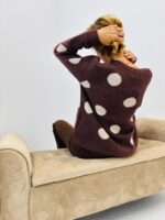 Pull Laine Doux à Pois – Image 4