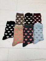 Chaussettes à Motifs Cœur – Douceur, chaleur et touche romantique – Image 2