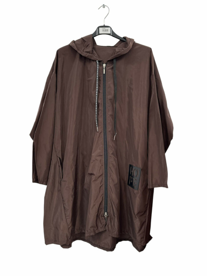 Parka capuche zippé style urbain oversize – Image 5